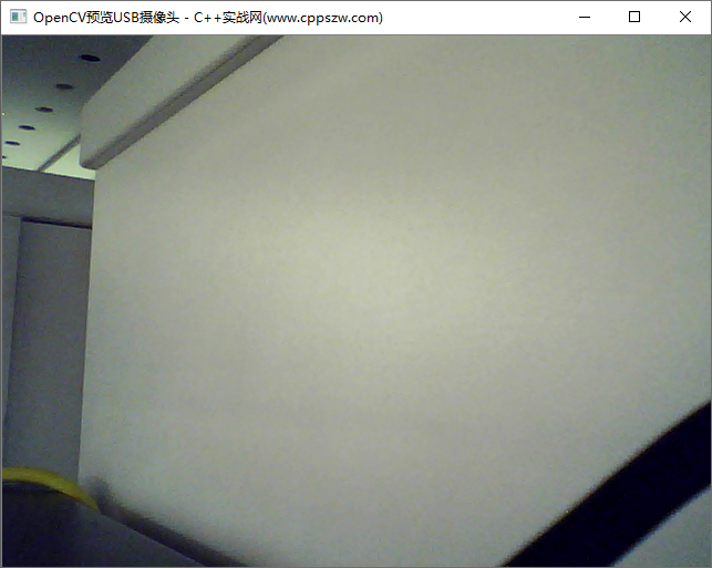 C++,OpenCV,USB摄像头枚举,OpenCV摄像头预览