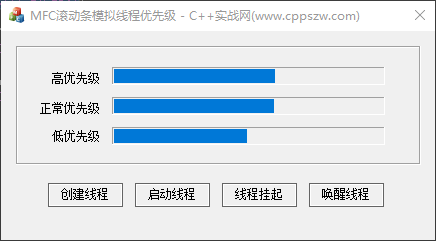 MFC多线程,线程优先级,线程相关